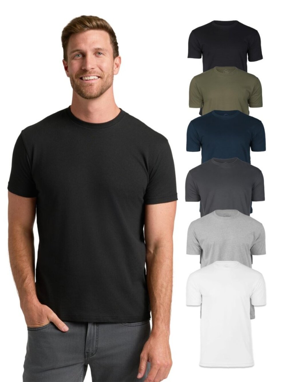 True Classic Mens T-Shirts – Short Sleeve Crew